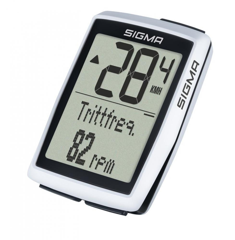Sigma BC 12.0 WL STS CAD - Kabelloser Fahrradcomputer mit Trittfrequenz, wasserdicht IPX8