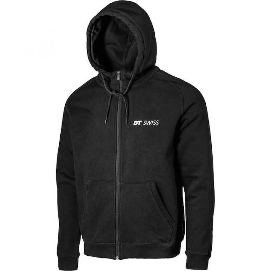 DT Swiss Hoodie Lady schwarz M Schwarz - bequemer Kapuzenpullover für Alltag und Freizeit