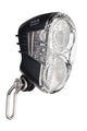 AXA Echo 15 E-Bike Frontlicht - 15 Lux LED Fahrradlampe mit StVZO Zulassung - Scheinwerfer