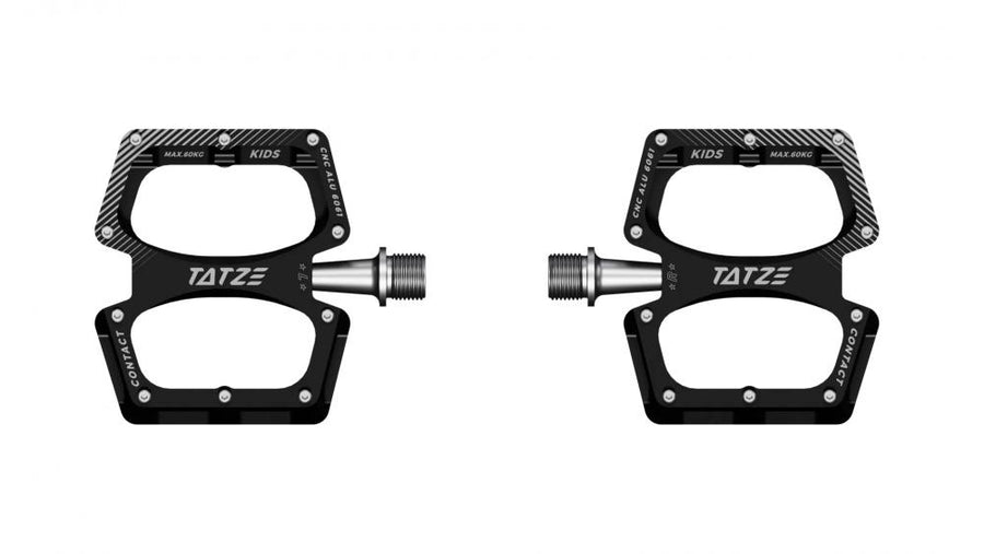 TATZE CONTACT CNC KIDS MTB-Pedale schwarz bis Schuhgröße 35