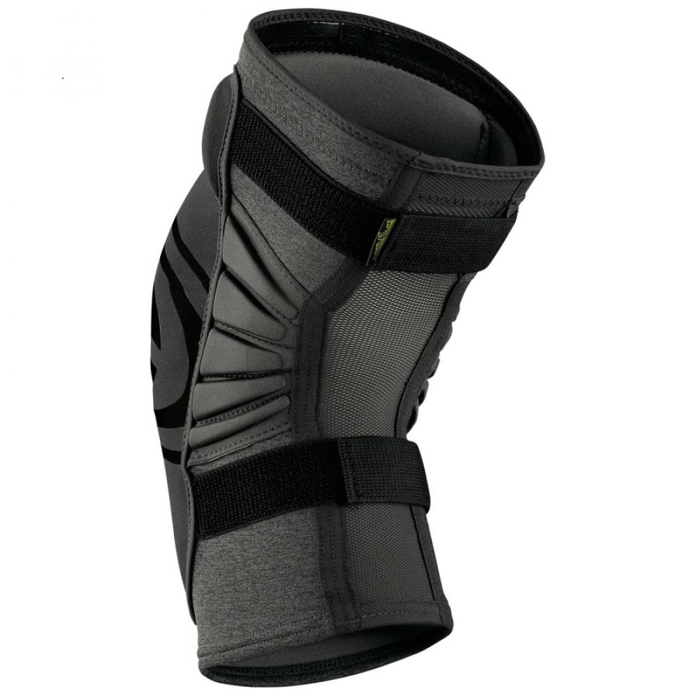 IXS Sports Division iXS Carve EVO+ knee guard XS grey - leichter Freeride-Knieschoner mit Top-Schutz