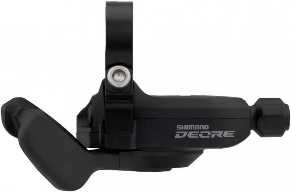 SHIMANO DEORE SL-M5100 Schalthebel 2-fach Links mit Schelle - MTB Schalthebel für 2-fach Kettenschaltungen