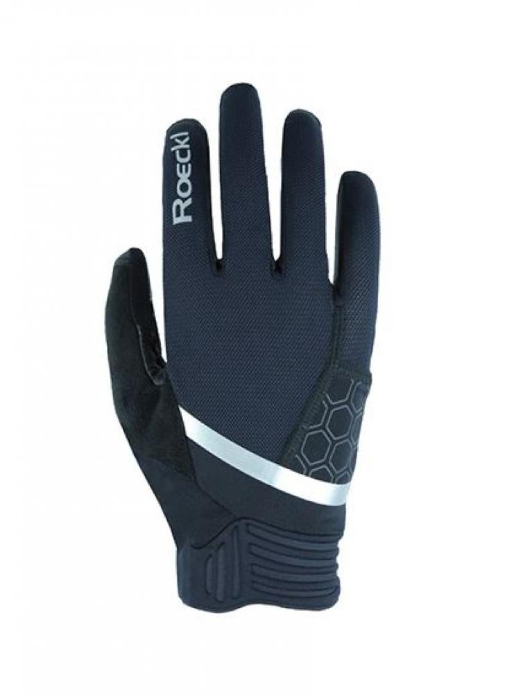 Roeckl Sports Longfinger Bike Fingerhandschuhe Morgex (black (old: 000)) Größe 7