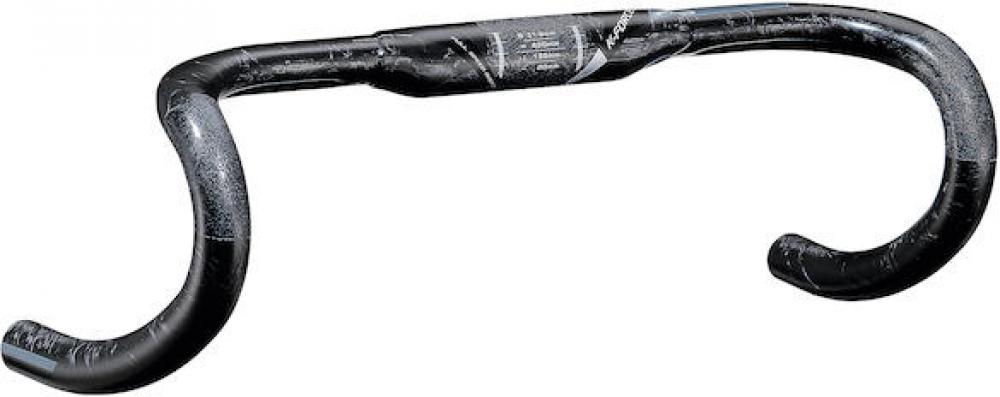 FSA Lenker K-Force Road Compact 31,8 x 400 mm Schwarz - leichter Carbon-Rennradlenker