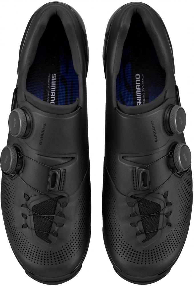 SHIMANO Fahrradschuhe XC903 Herren/Damen MTB SPD Größe 46 Schwarz - XC Rennschuhe mit BOA Li2 System