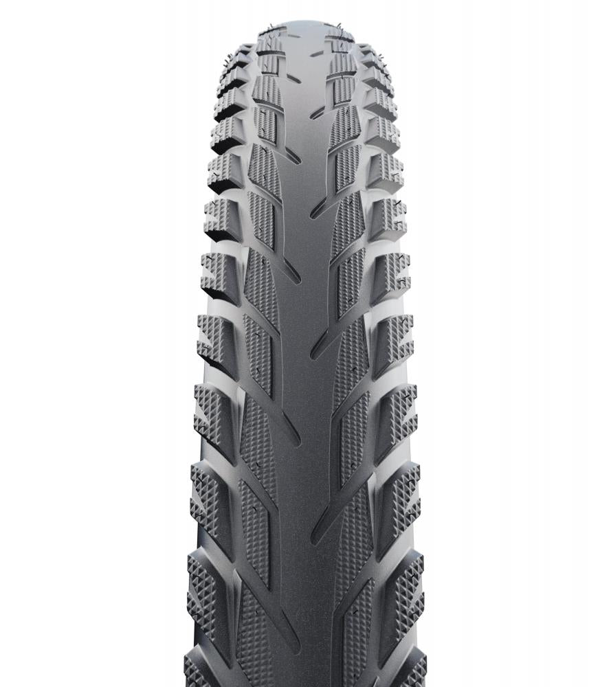 Schwalbe Silento 28x1.75 (47-622) Drahtreifen mit HS421 Profil und K-Guard Pannenschutz.