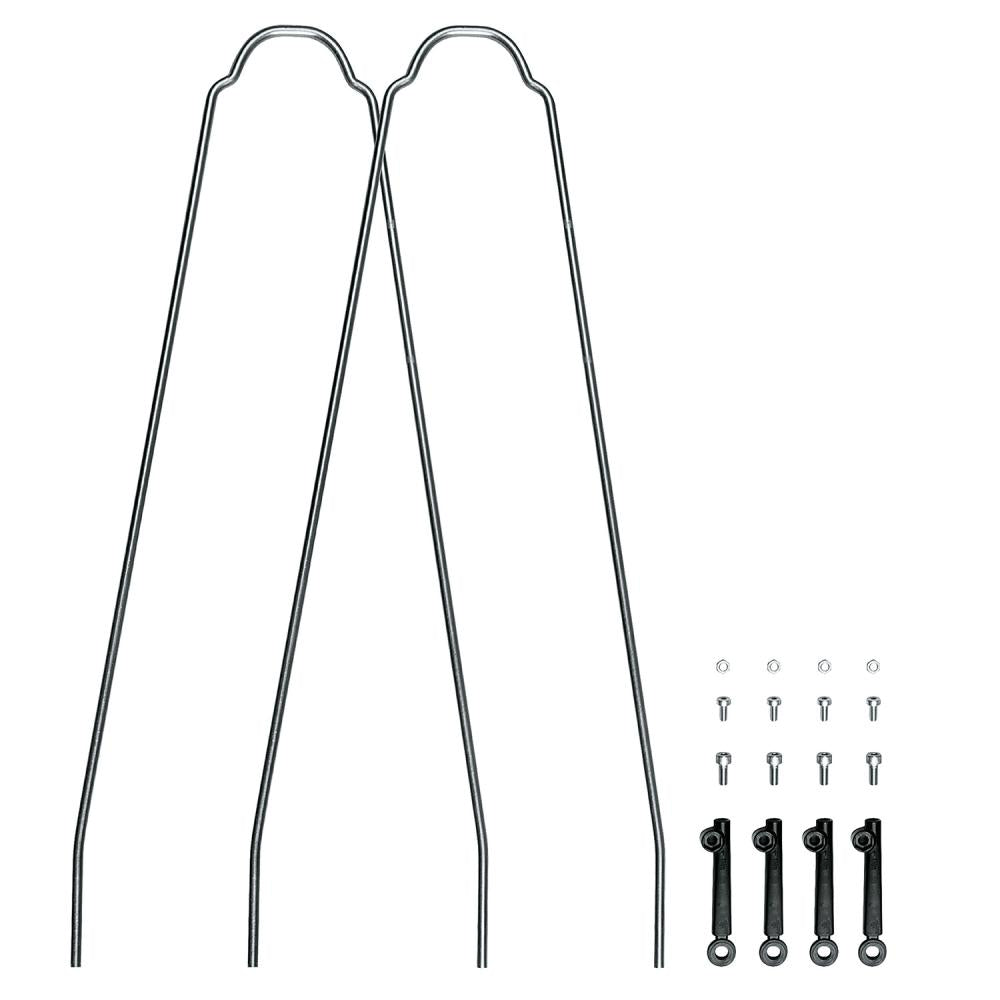 SKS Strebenset Standard XL für VELO 55 CROSS  Robuste Edelstahlstreben für optimale Stabilität, kompatibel mit SKS Schutzblechen, einfache Montage, langlebig und wetterfest