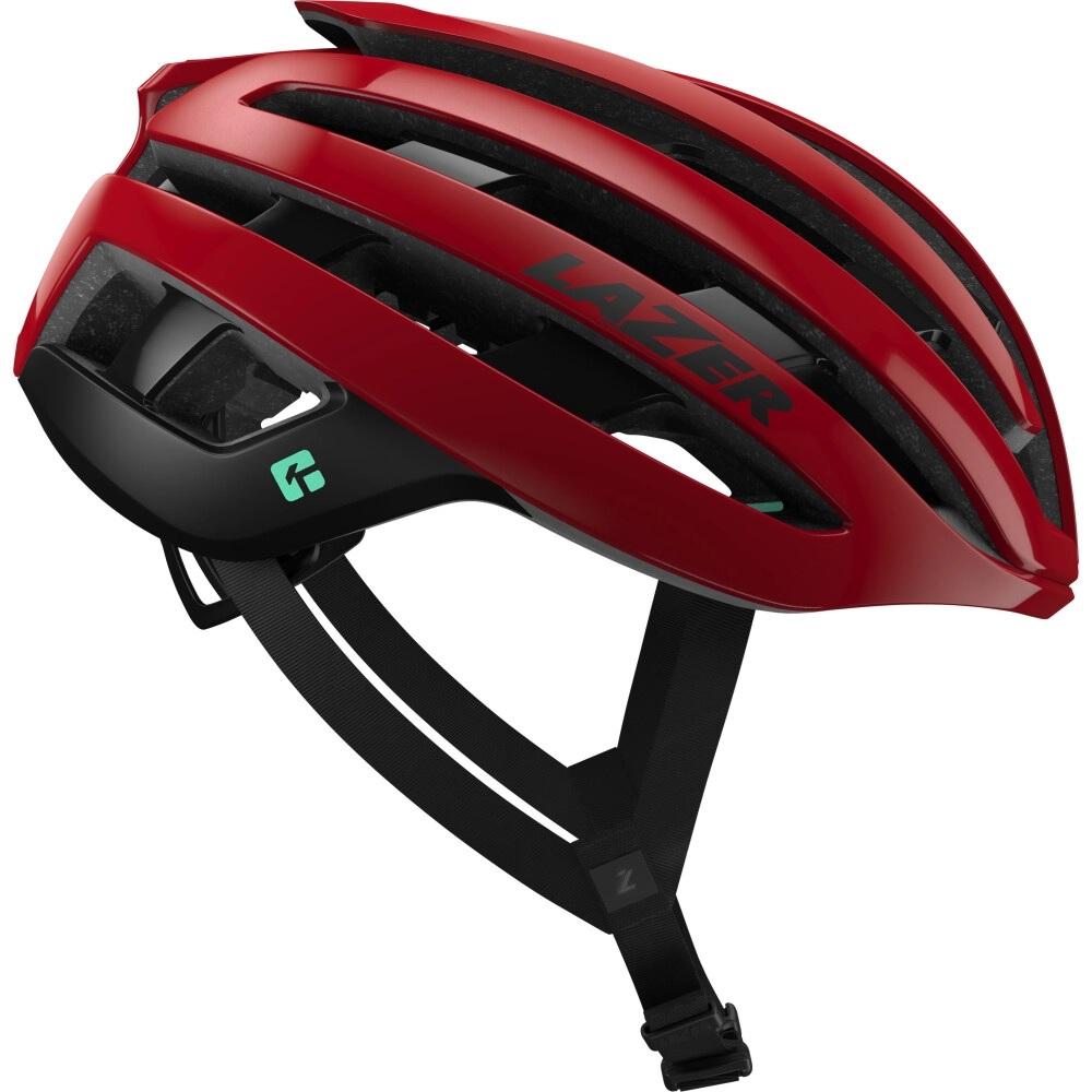 LAZER Helm Z1 KinetiCore Road Metallic Red S (52-56 cm) - leichter Aero-Rennradhelm