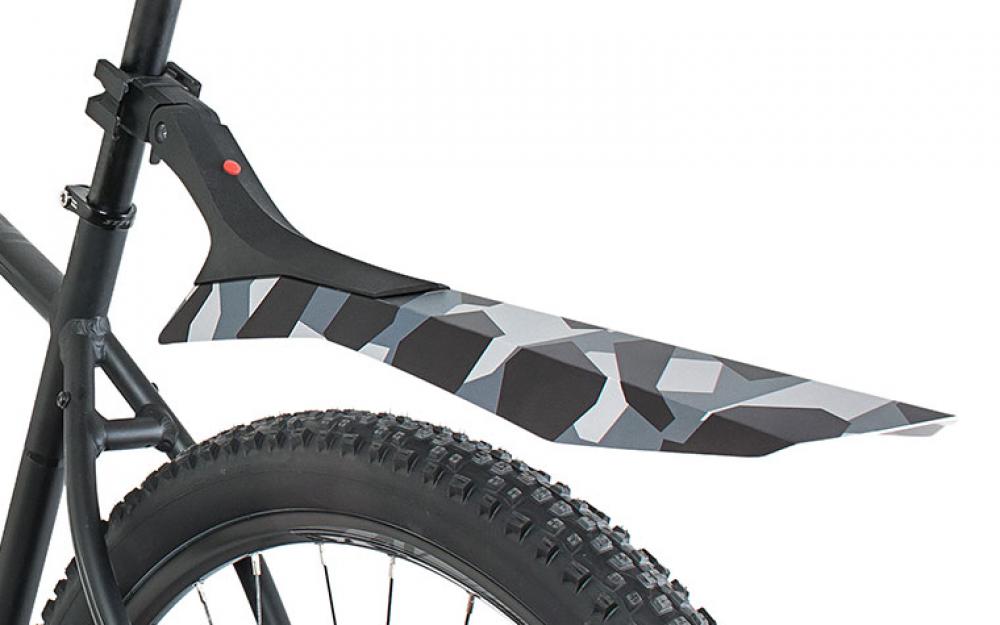 Hebie Schutzblech Swap Mix 26|27.5\"|28\"|29\" breite 130mm schwarz mit 3 Designfolien