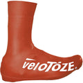 VeloToze Überschuh 2.0 lang maroon S Maroon - wasserdichter Aero-Überschuh für kalte Tage