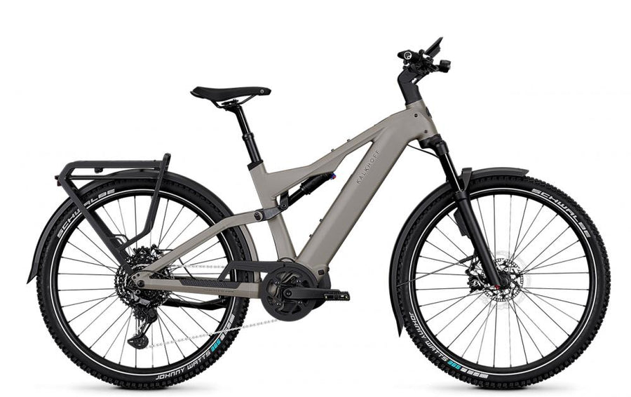 Kalkhoff ENTICE 7+ EXCITE ABS 29in S moonstonegrey matt - modernes Allroad-E-Bike mit starker Bosch-Power