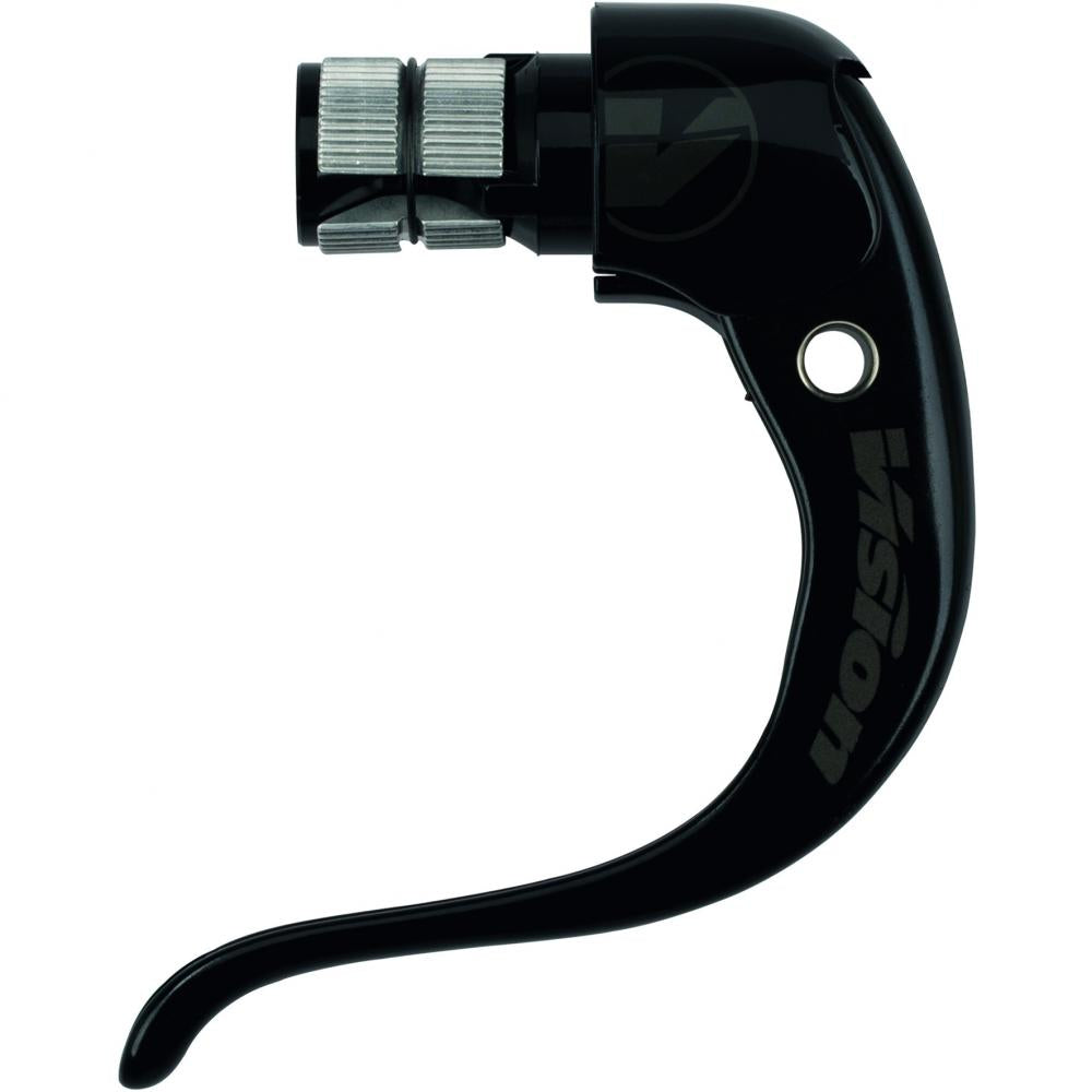 Vision Bremshebeleinheit Trimax Aero (Standard) Schwarz - ergonomischer Aero-Bremshebel
