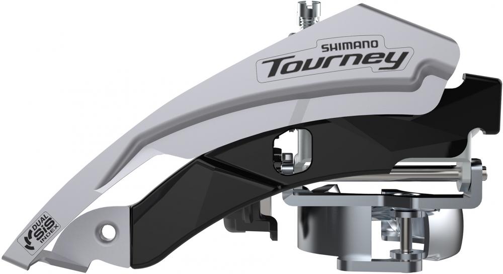 SHIMANO Umwerfer TOURNEY FD-TY600 3-fach 66-69° - zuverlässige Schaltperformance für Trekking- und Citybikes