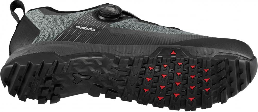 SHIMANO Fahrradschuhe ET701 Herren/Damen MTB FLATPEDAL Fahrradschuhe 44 Schwarz