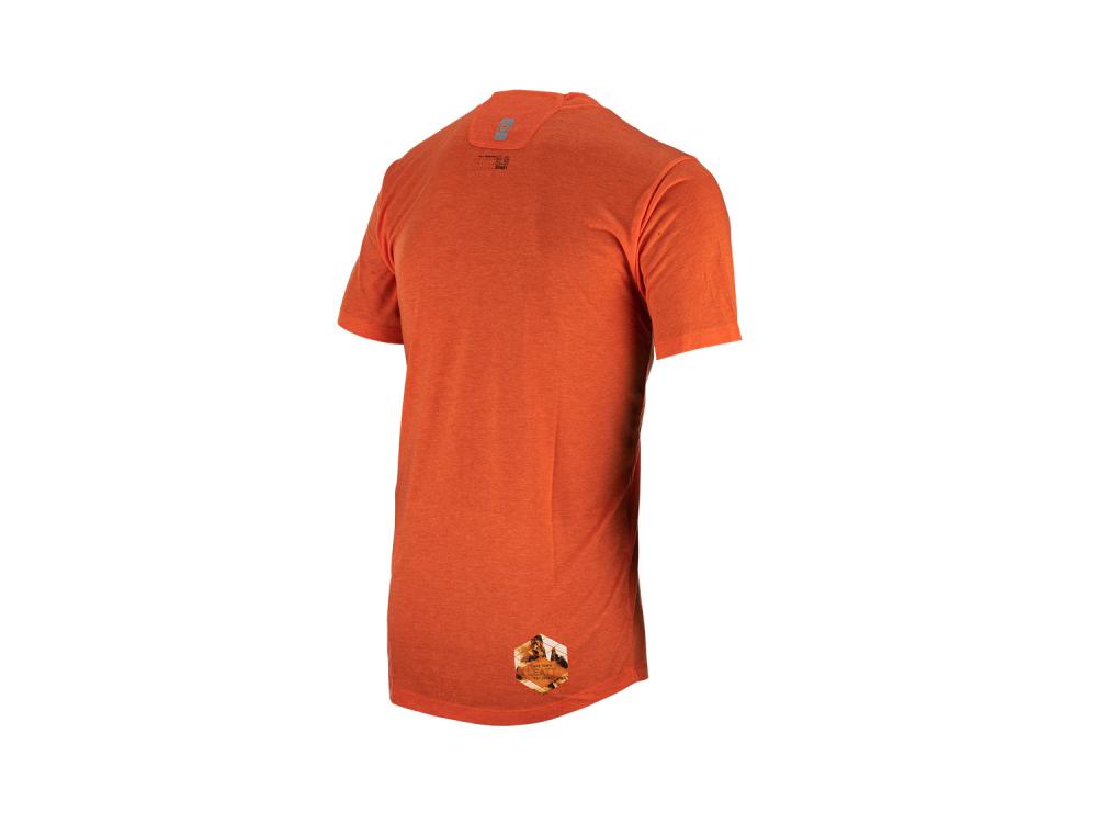 Leatt MTB All Mountain 2.0 Junior Jersey Gr. S Flame - Atmungsaktives MTB-Trikot für Kinder