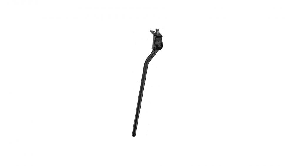 PLETSCHER Seitenständer ESGE 28 Zoll schwarz - Aluminium-Druckguss, Ständerplatte 295 mm, mit Innensechskantschraube M10 x 20 und Federring, ideal für Erstausrüstung