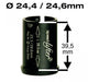Speedlifter Reduzierhülse 1 1/8" Ahead Ø24,4/24,6mm 39,5mm Höhe schwarz
