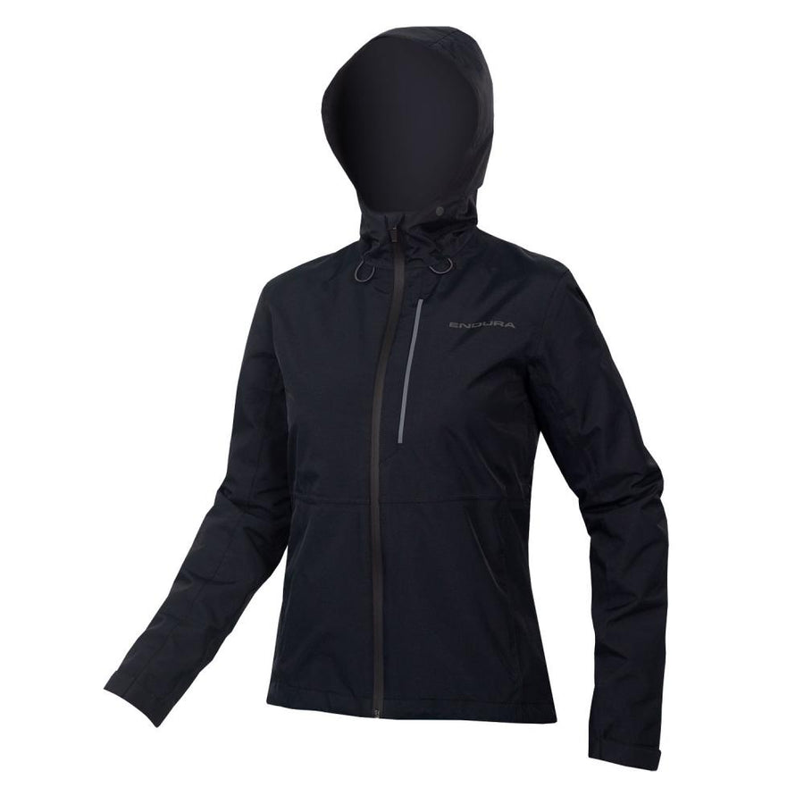 Endura Damen Hummvee Wasserdichte Kapuzenjacke schwarz Größe S