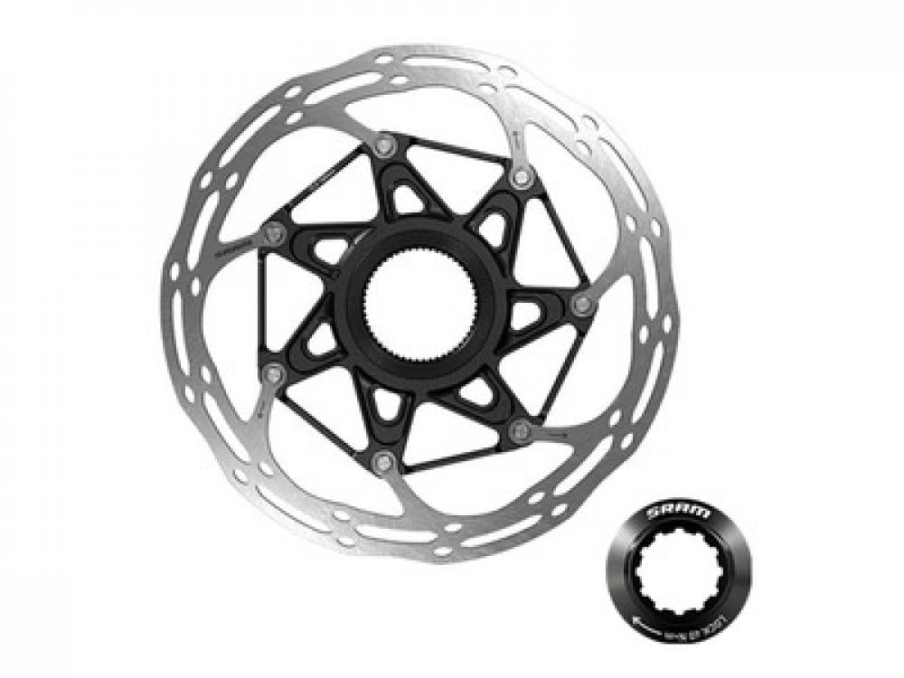 SRAM Centerline X Rounded Bremsscheibe 140 mm Centerlock - leise und präzise Bremsleistung