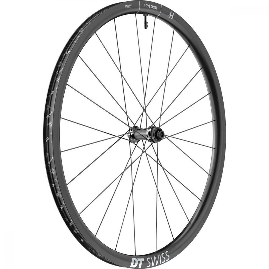 DT Swiss Laufrad HGC 1400 SPLINE 29" 622 x 30 mm Schwarz - Carbon-Laufrad für E-Gravel