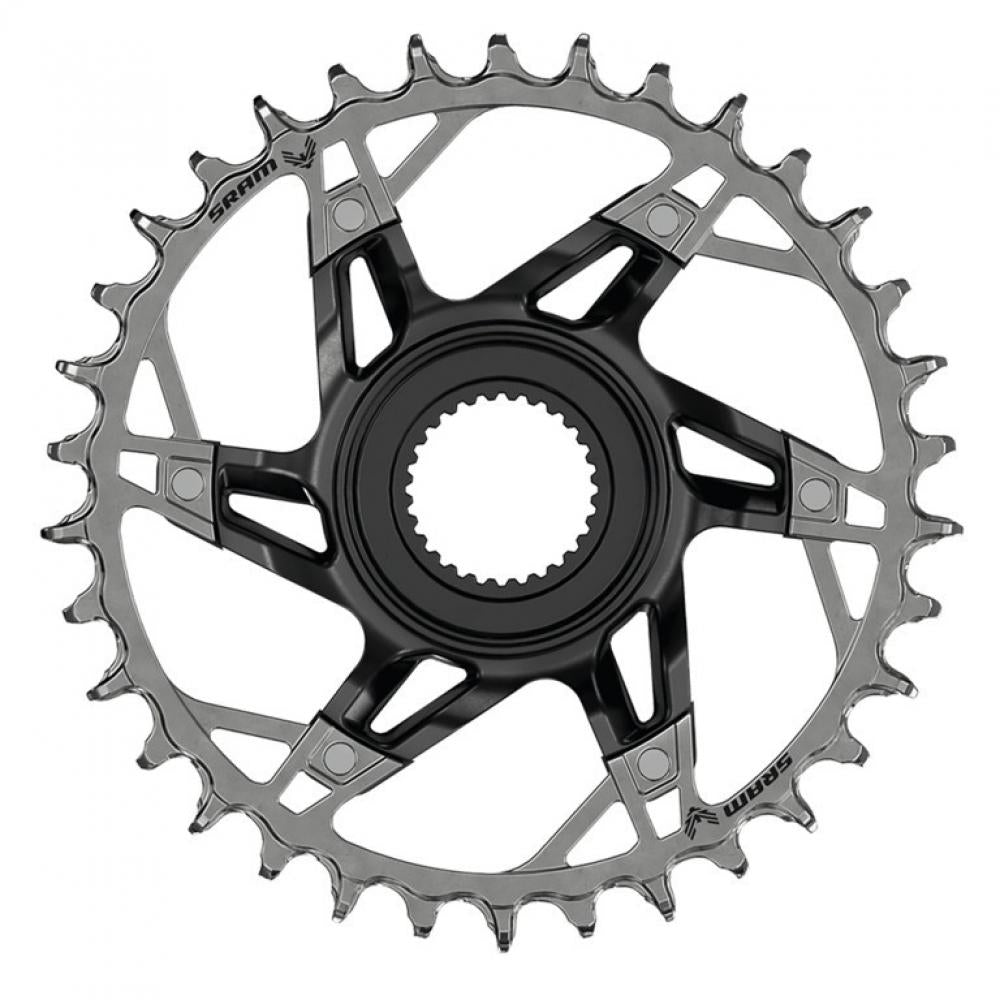 SRAM Kettenblatt T-Type Eagle Bosch 34T silber - präziser Antrieb für E-MTBs