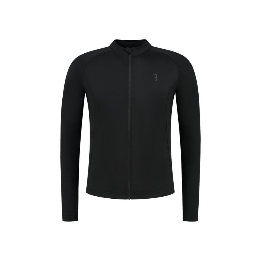 BBB Cycling BBB Langarmtrikot Transition l.a. M l schwarz - warmes, atmungsaktives Fahrradtrikot