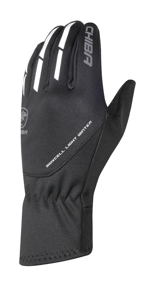 CHIBA BioXCell Light Winter - Radhandschuhe L schwarz, Softshell, BioXCell Gelpolster