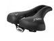 Selle SMP E-City Gel Sattel, ergonomischer City-Sattel für E-Bikes, mit Gel-Polsterung, breiter Sitzfläche, ideal für Unisex, schwarz, komfortabel, 259x223 mm