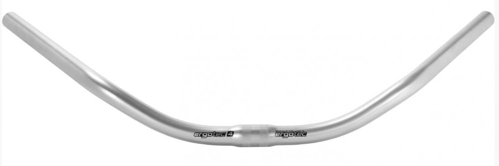 Ergotec Lenker Moon Cruiser MAS Ø 25,4 mm 610 mm Höhe 55 mm 53° Alu-Look