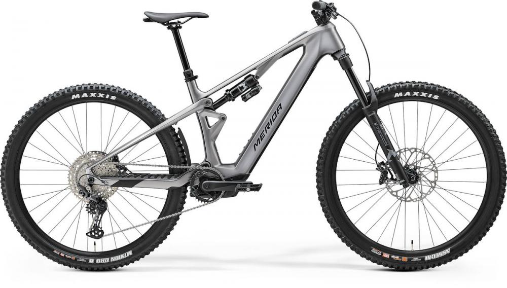 Merida eONE-SIXTY SL 6000 I1 gunmetal XL Grau - leistungsstarkes E-MTB für anspruchsvolle Trails
