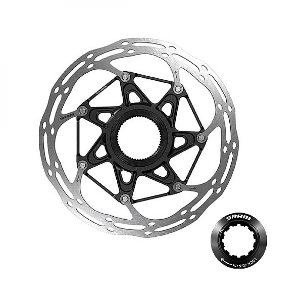 SRAM Centerline X Rounded 2-teilig Centerlock 180 mm - präzise und leise Bremsleistung