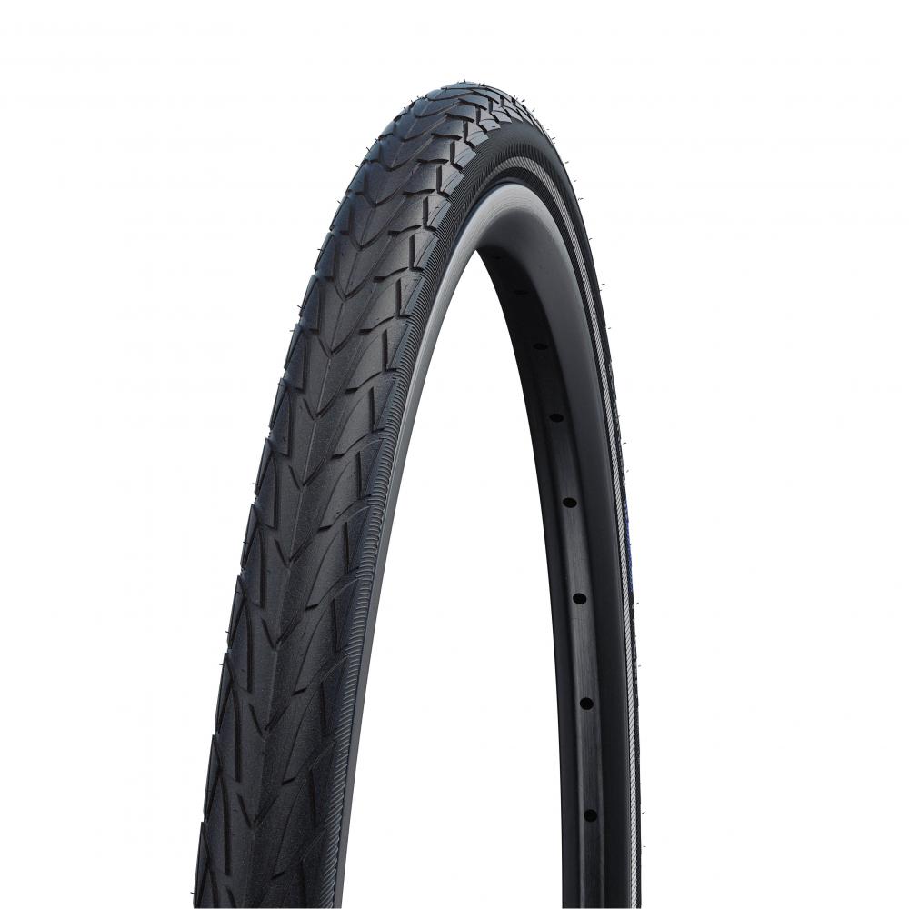 Schwalbe Marathon Racer Drahtreifen 20 Zoll (40-406) - Leichter Pannenschutz-Reifen für Trekking & City - Fahrradreifen