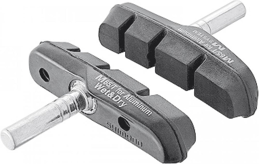 Shimano M65T Bremsschuh-Satz für Cantileverbremsen, Wet&Dry, für Aluminiumfelgen.