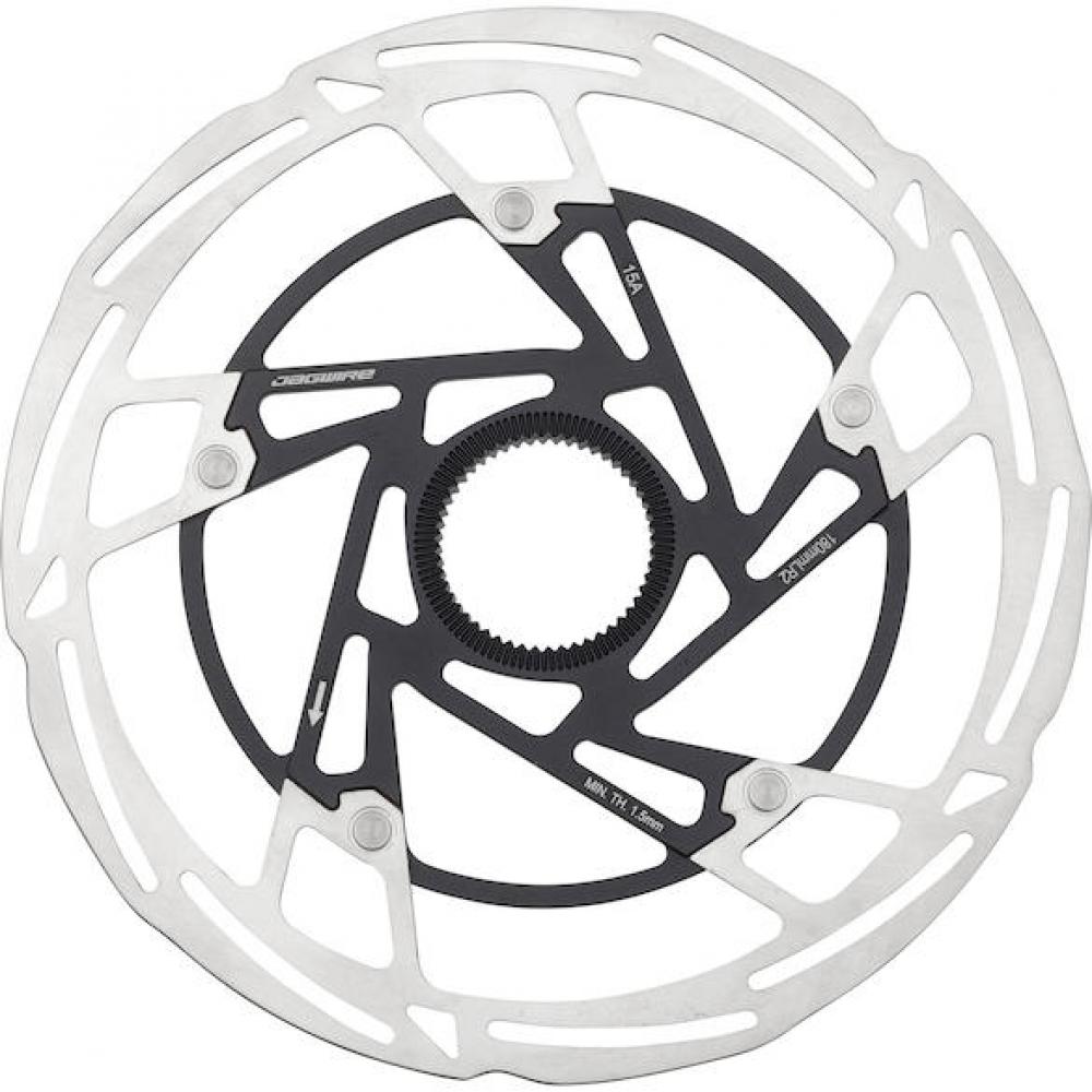 Jagwire Bremsscheibe Pro LR2 Centerlock 220 mm Silber - starke, leise Bremsleistung