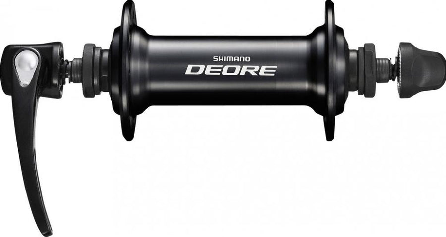 SHIMANO Vorderradnabe DEORE HB-T610 Vorderradnabe - 32 Loch, Schwarz