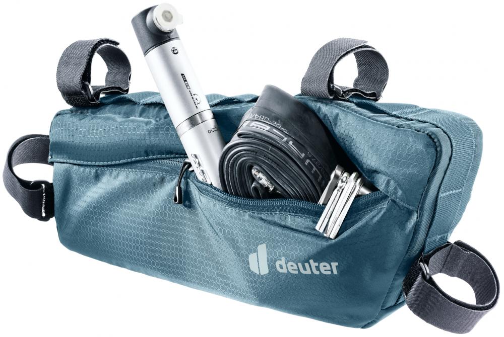 Deuter Mondego FB 4 Rahmentasche 4 Liter Blau - Leichte Bikepacking-Tasche für Einsteiger