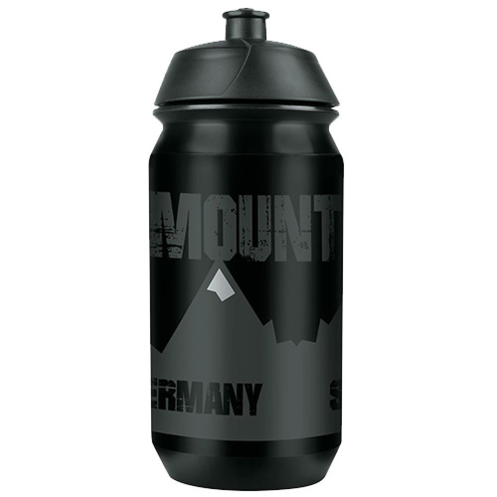 SKS Trinkflasche Mountain 500ml schwarz - ergonomisch - Flaschenhalter