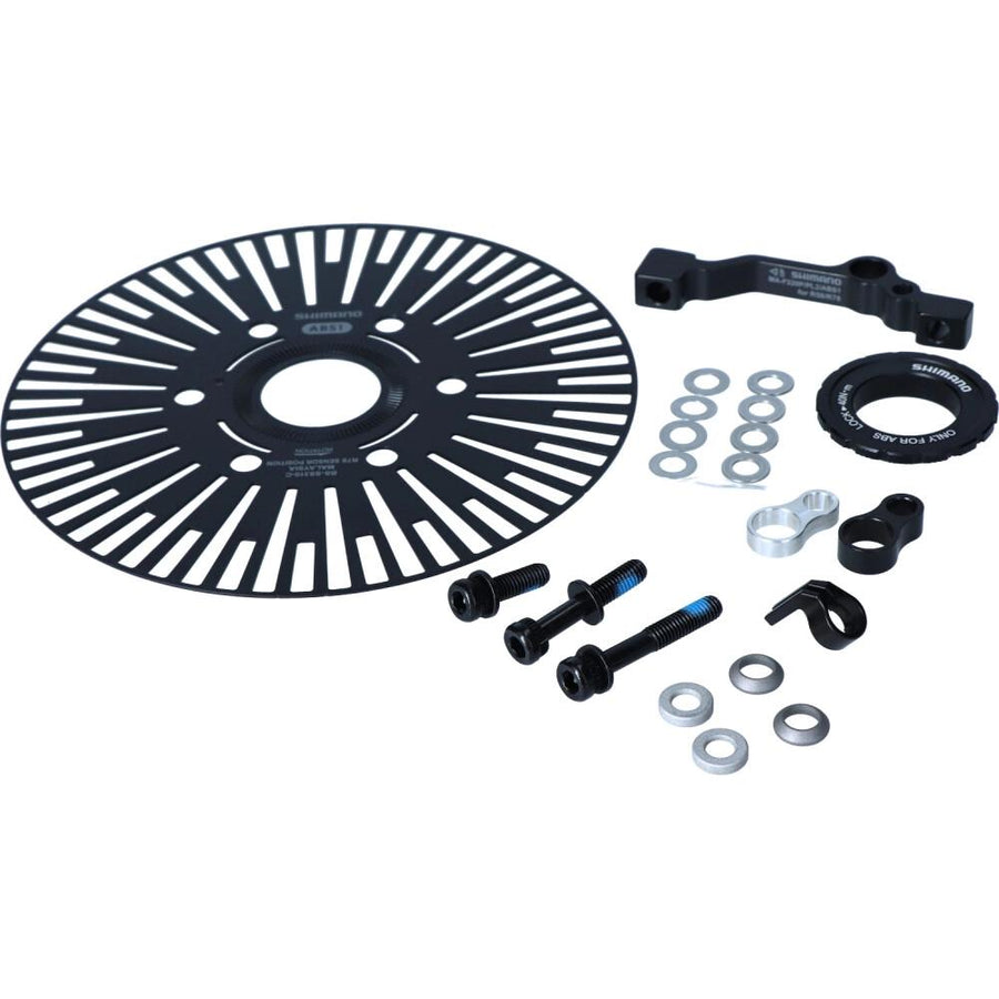 Shimano Bosch ABS Sensorscheibe + Halterungs-Set BS-SS310-C5 Center Lock 200 → 220 mm