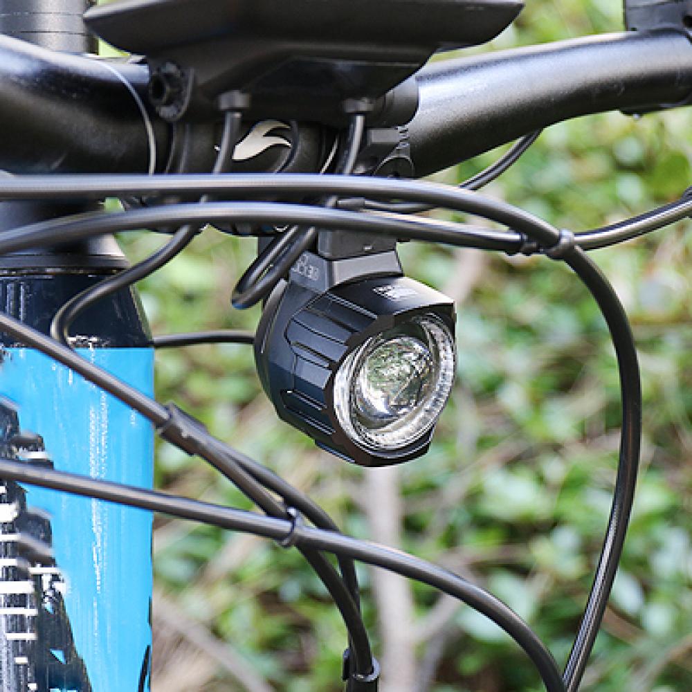 CATEYE Frontlicht Dual System G E100 - kompakte Größe, 100 Lux für E-Bikes