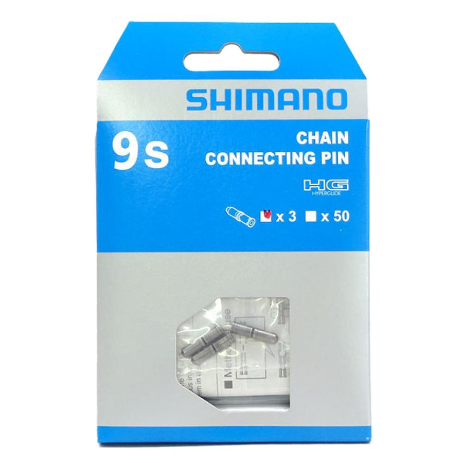 SHIMANO 9-fach Kettennietstift 3er Packung für Hyperglide Fahrradketten.