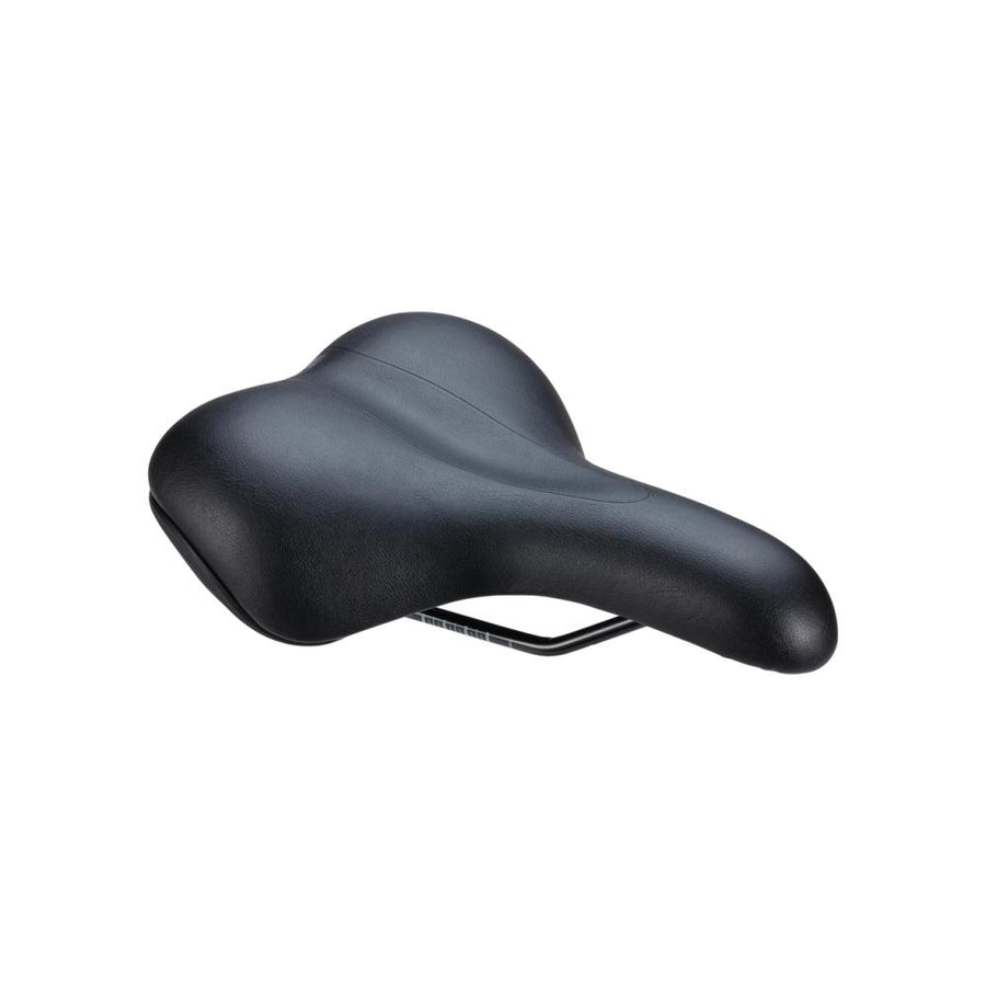 BBB Cycling BBB Sattel BaseShape Relaxed schwarz City/Trekking [Universalgröße] schwarz - bequemer Komfortsattel