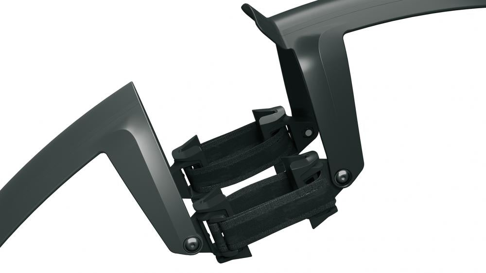 SKS Speedrocker Schutzblechset 28" für Gravelbikes und Rennräder, Reifenbreite 23-42 mm, schwarz, Doppelspoiler vorne, ausziehbare Verlängerung hinten