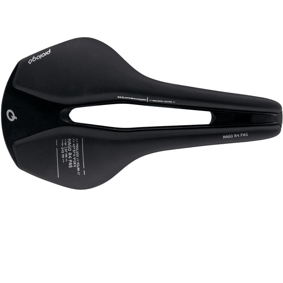 Prologo Nago R4 PAS Sattel 245x137mm Schwarz - Nanocarbonfasern