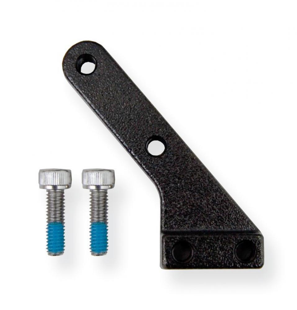 XLC Ständerplatte KS-X03 schwarz für Ursus King Rear Hinterbauständer 26-28 Zoll, 18mm Lochabstand, mit zwei Schrauben.