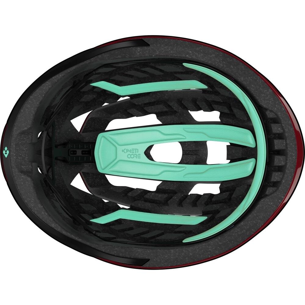 LAZER Helm Z1 KinetiCore Road Metallic Red S (52-56 cm) - leichter Aero-Rennradhelm