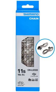SHIMANO CN-LG500 LINKGLIDE Kette 126 Glieder mit Quick-Link