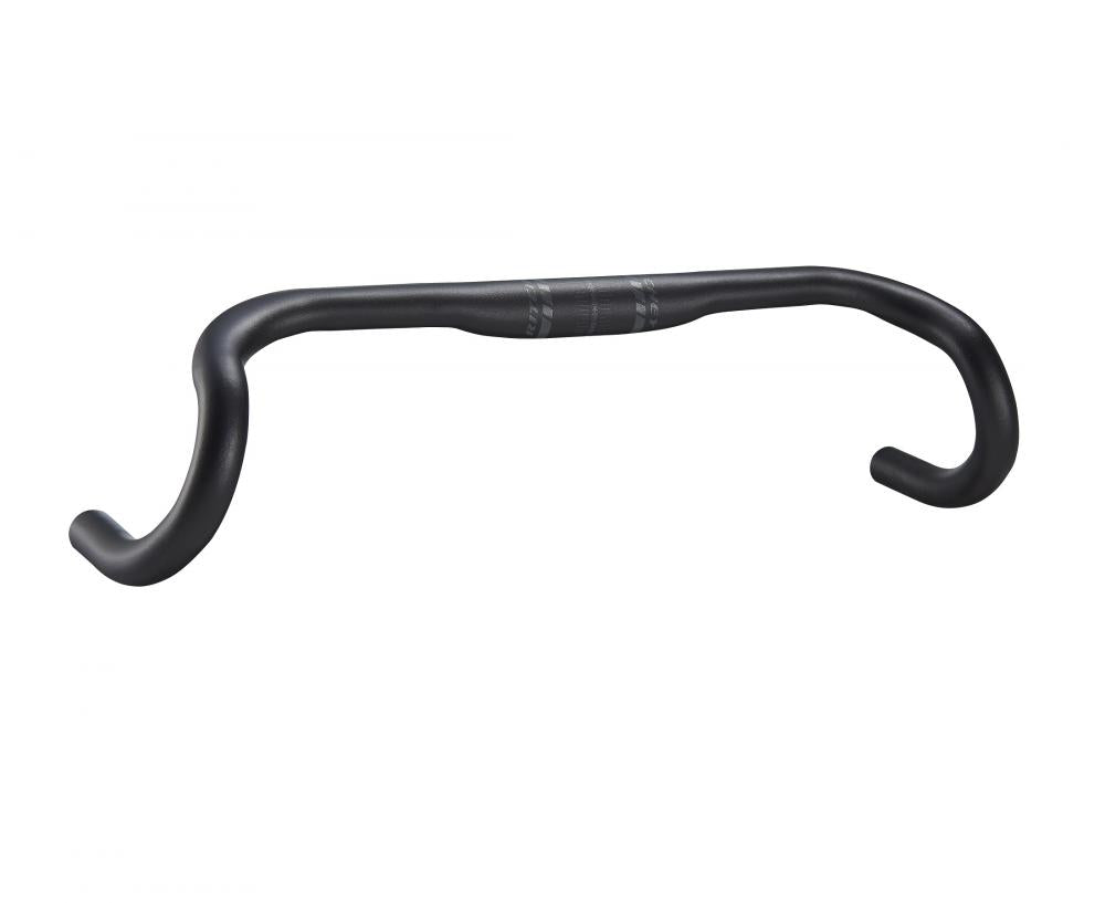 Ritchey WCS Butano V2 Drop Lenker 31,8 mm, 40 cm Breite, 115 mm Drop, 73 mm Reach, 5° Backsweep, 18° Flare, interne Zugverlegung, Blatte Schwarz