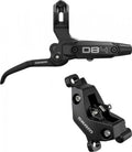 SRAM DB4 Scheibenbremse vorne, schwarz, mit Hebel und Bremssattel. Leistungsstark und wartungsarm im Stealth-Design.