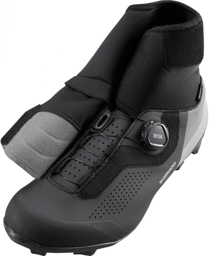 SHIMANO MW702 Fahrradschuhe - MTB SPD, Herren/Damen, Größe 47, Schwarz