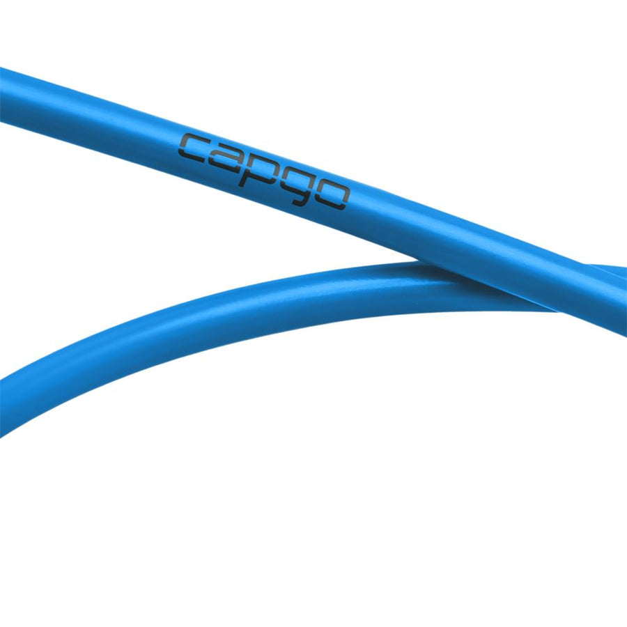 capgo BL Bremsaußenhülle 5 mm 3 m Blau - Beste Bremsperformance mit PTFE-Fettung